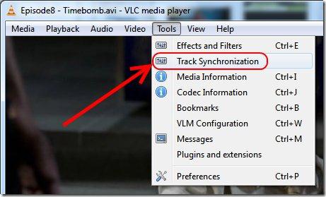 VLC media player nastavení titulků